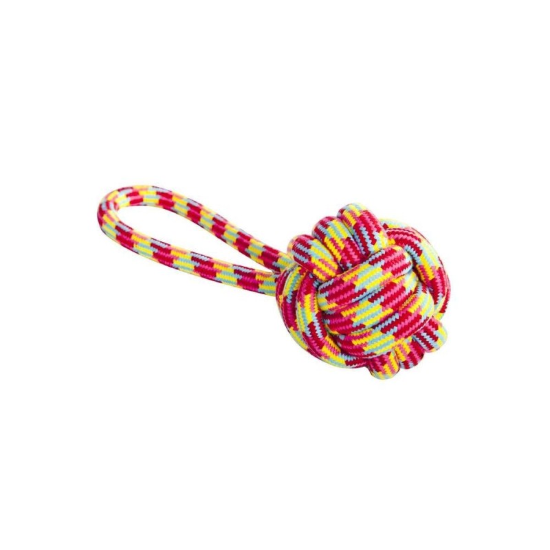 Dingo piłka pleciona ze sznura 250g/27cm