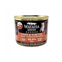 Wataha Hunt Kitten Cat łosoś kurczak 200g kociaki