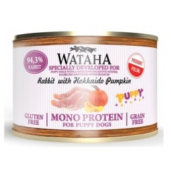 Wataha mono protein puppy 94,3% królik z jabłkiem i dynią hokkaido 185g