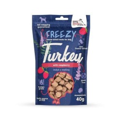 Freezy indyk z malinami i suszoną lawendą 40g Syta Micha