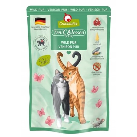 dziczyzna kot 85g saszetka granatapet