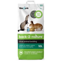 ŻWIREK PAPIEROWY BACK2NATURE 10L żwirek podłoże kot królik gryzonie zwierzynkowo
