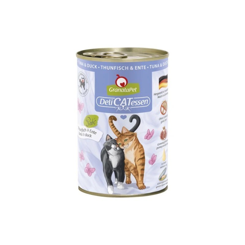 tuńczyk i kaczka kot, 400g granatapet