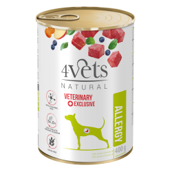 4vets mokra karma dla psa Allergy 400g