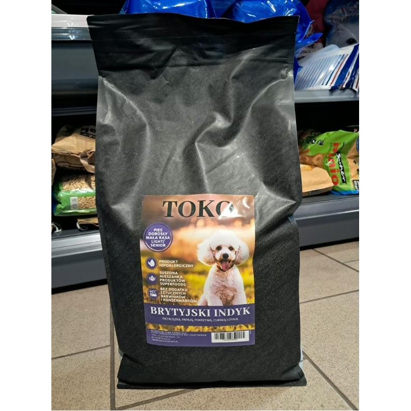Toko brytyjski indyk szczenię 6kg