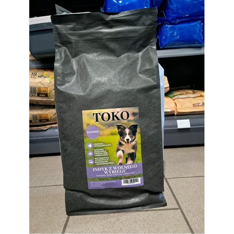 Toko indyk z wolnego wybiegu szczenię 6kg