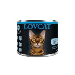 LOVCAT BEST T&G Indyk i Gęś Mokra karma dla kota 200g