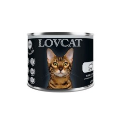 LOVCAT PURE LAMB Jagnięcina Mokra karma dla kot 200g żywienie dobre dieta pyszne