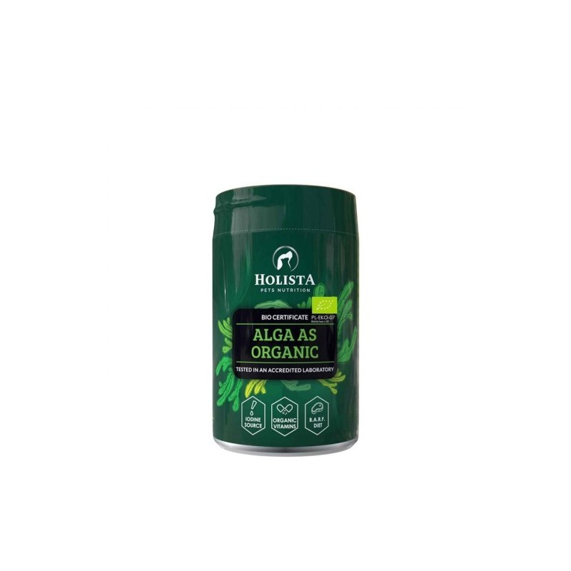 HOLISTA BIO ALGA AS ORGANIC 250g Bio alga morska dla psa i kota