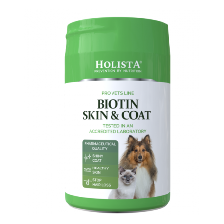 Holista Biotin SKIN&COAT 200g Skóra i sierść dla psa i kota
