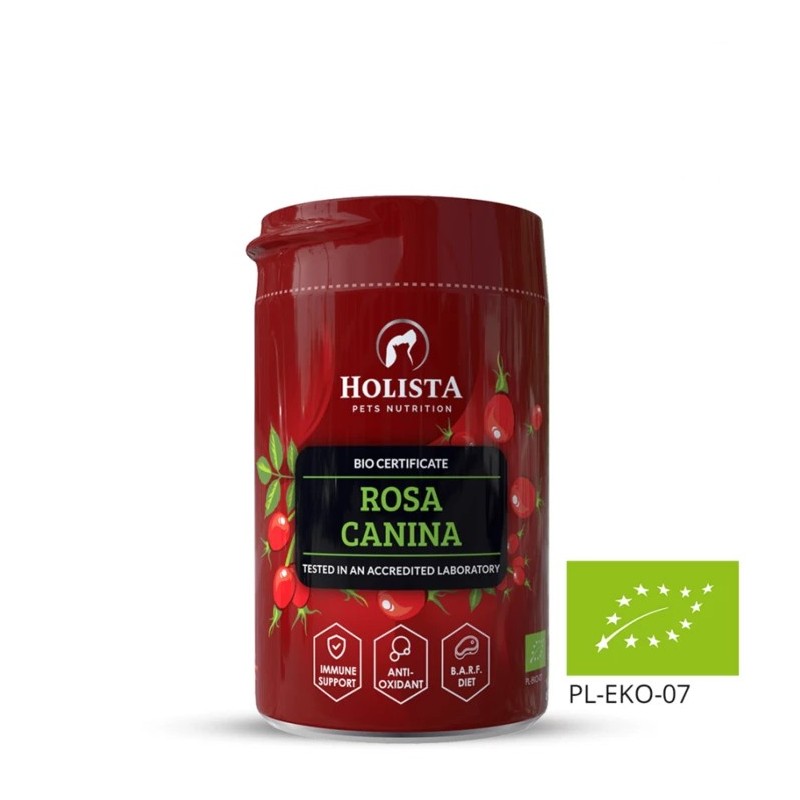 Holista Rosa Canina 150g owoc dzikiej róży dla psa i kota