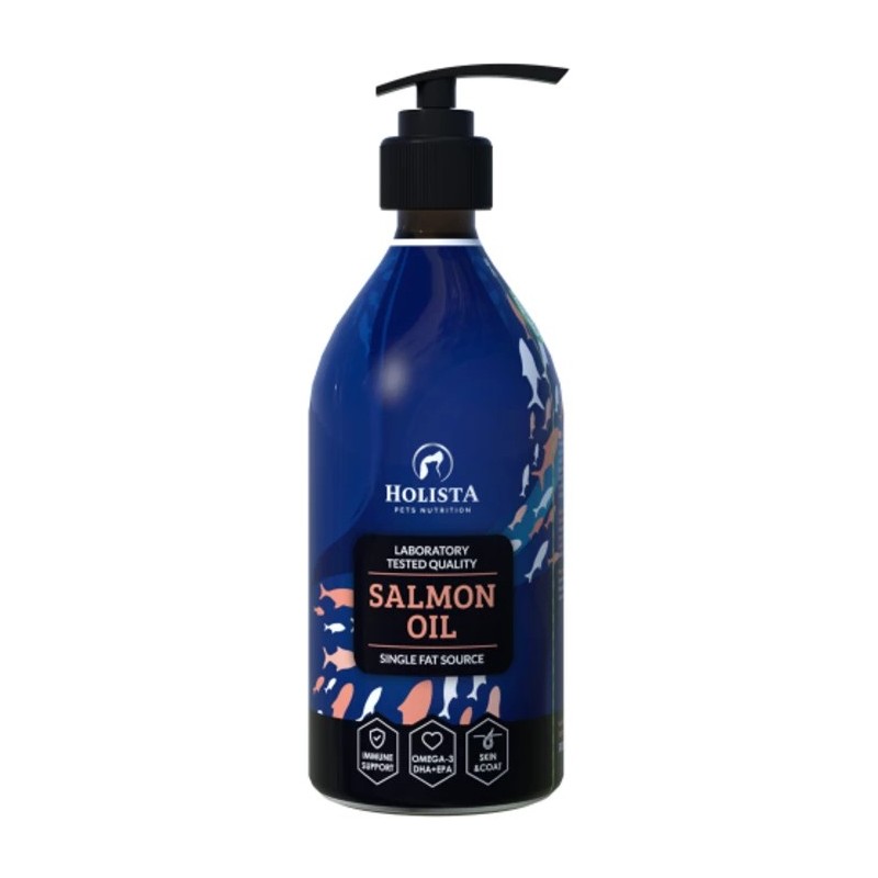 Holista Salomon Oil 250ML Olej z łososia atlantyckiego dla psa i kota
