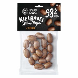 John Dog mini kiełbaski konina 100g