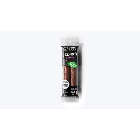 John Dog paluchy z jelenia 50g zwierzynkowo przysmak smakołyk gryzak pies zabawa