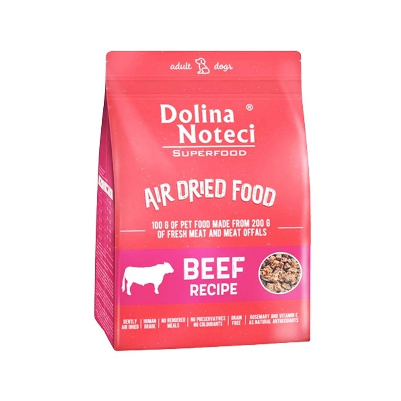 Dolina Noteci Air Dried Food Wołowina 1kg suszona