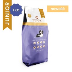 Perro junior wołowina z batatami dla szczeniąt 1kg