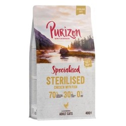 Purizon po sterylizacji, kurczak 400g sucha karma kot