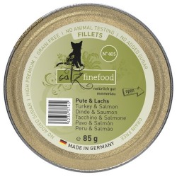 Catz finefood tacka filet 85g indyk/łosoś N 405 mokra dla kota
