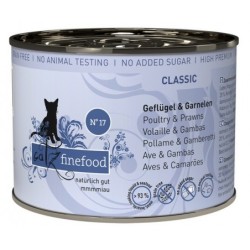 Catz Finefood classic drób i krewetka 200g mokra karma dla kota