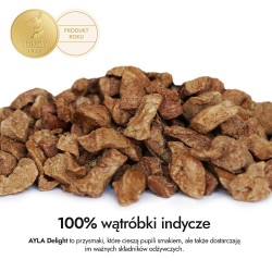 Przysmaki Smaczki dla kota Ayla Delight wątróbki indycze zwierzynpool.sbs