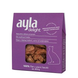 Przysmaki dla kota AYLA Delight | Filet z piersi kaczki ze skórą | Liofilizowany 28g