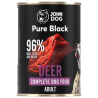 John Dog Pure Black Jeleń 400g karma mokra dla psa