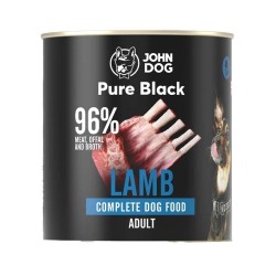 John Dog Pure Black Jagnięcina 800g karma mokra dla psa