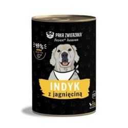 Paka Zwierzaka SH Indyk z Jagnięciną 400g mokra karma dla psa