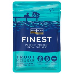 Fish4Dogs Sea Pstrąg Mousse 100g Przysmak