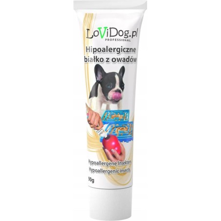 Lovidog tubka z białkiem z owadów insect 90g