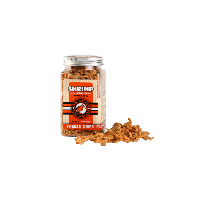 Kiwi Walker Krewetka 100% 50G Przysmaki Liofilizowane