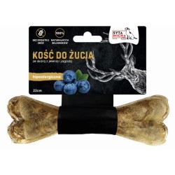 Syta Micha kość do żucia dla psa hipoalergiczna 22 cm maxi Jeleń z jagodami