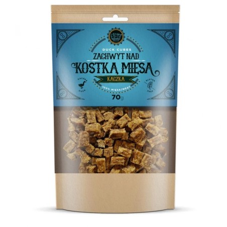 TRZYPSY Zachwyt Nad Kostką Mięsa Kaczka 70g - naturalne kosteczki treningowe