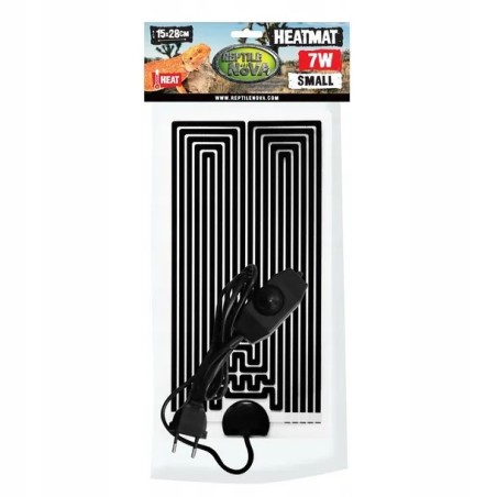 Reptile Nova Heatmat z regulacją - Mata Grzewcza 7W 15X28Cm